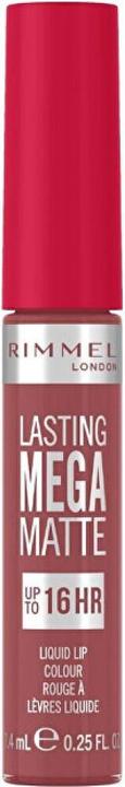 Actual product image Rimmel London Lasting Mega Matte Liquid Lip Colour (# Be my Baby)