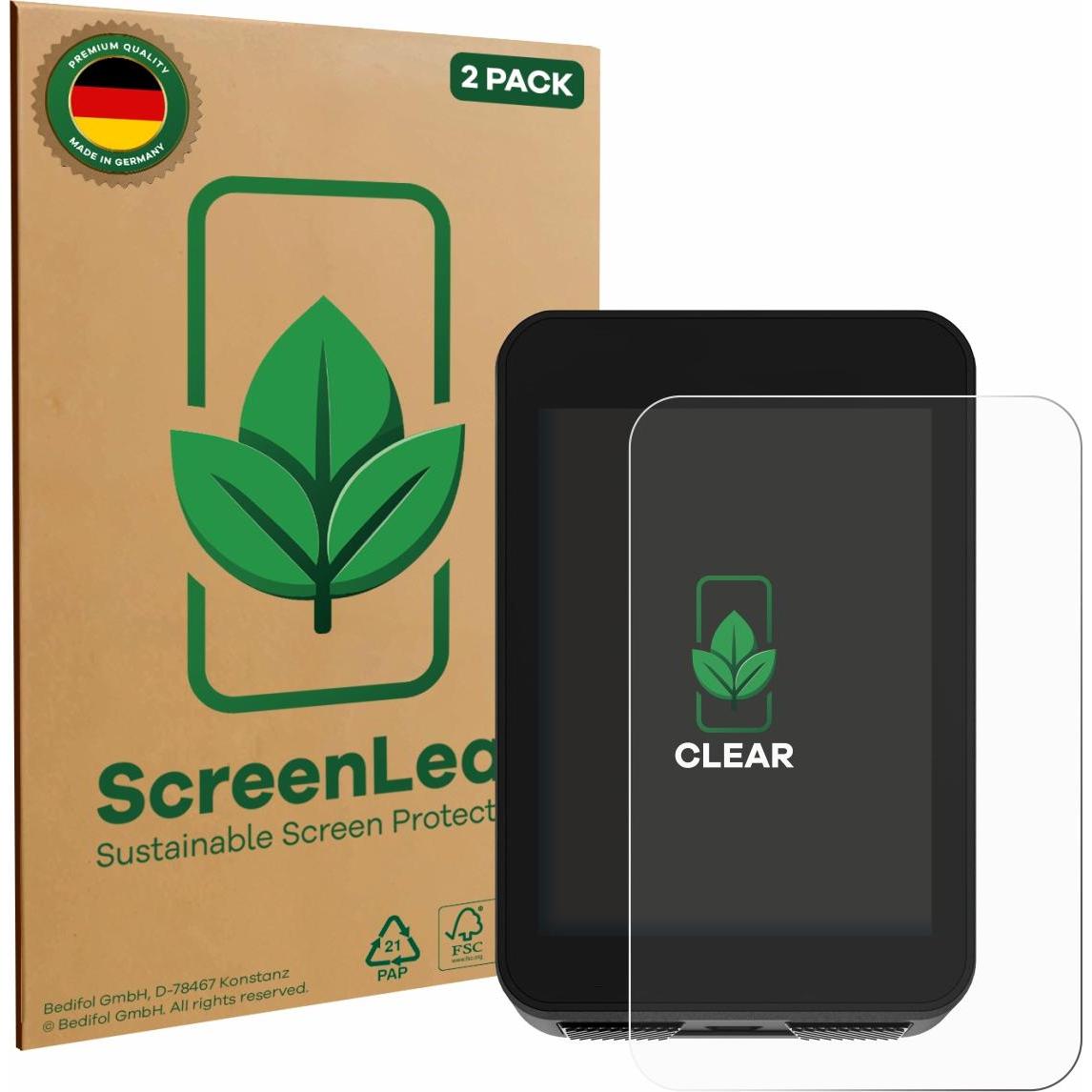 ScreenLeaf Schutzfolie für Bikevee BKV310A 2.4" nachhaltiger Displayschutz Display Schutz Folie Klar (6162108)