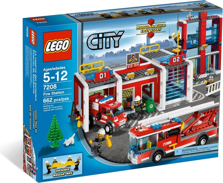 Immagine prodotto LEGO Caserma pompieri (7208, LEGO City)