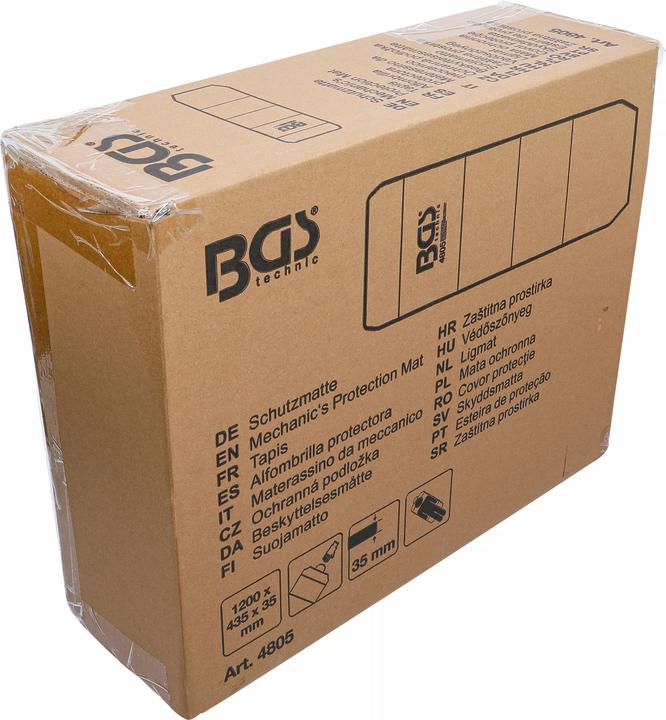 Actual product image BGS Mechanic's Protection Mat 1200 x 435 x 35 mm
