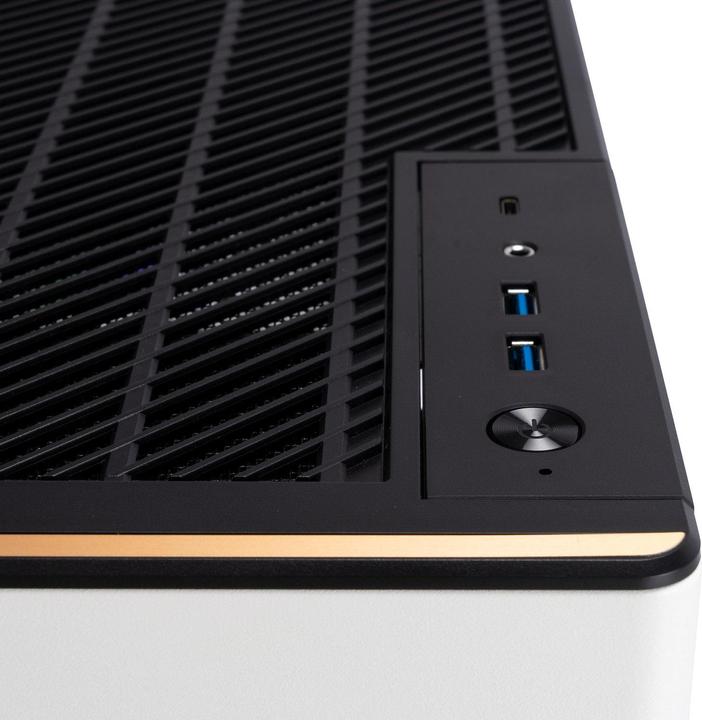 Actual product image In Win InWin A3 Mini-Tower Tempered Glass - white (Mini-ITX, mATX)