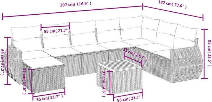Produktbild vidaXL Ludwig