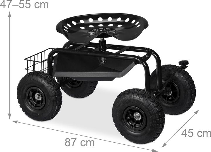 Produktbild Relaxdays Gartensitz