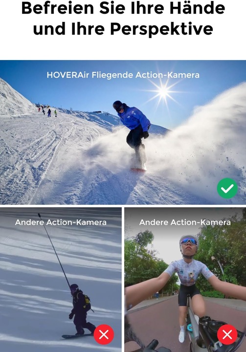 Actual product image HoverAir X1 PRO Combo (16 min, 191.50 g, 12 Mpx)