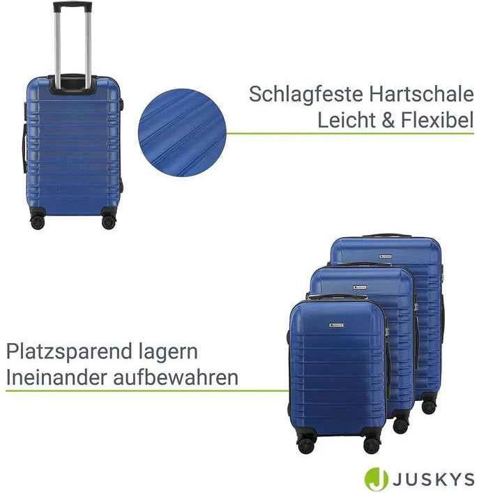 Produktbild Juskys Hartschalen-Kofferset (120 l)