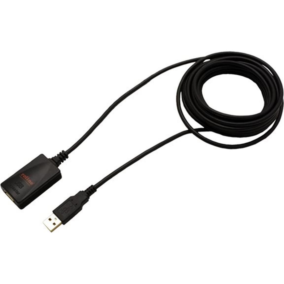 Thumbnail - Roline USB A — USB A (5 m, USB 2.0), USB Kabel