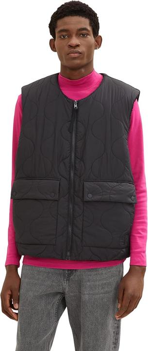 Actual product image Tom Tailor Teddy Reversible Quilted Vest (L)