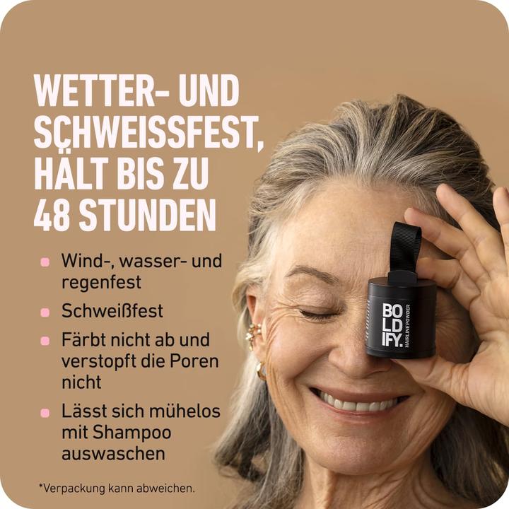 Produktbild Boldify Ansatzpuder zur Haarverdichtung und Grauabdeckung