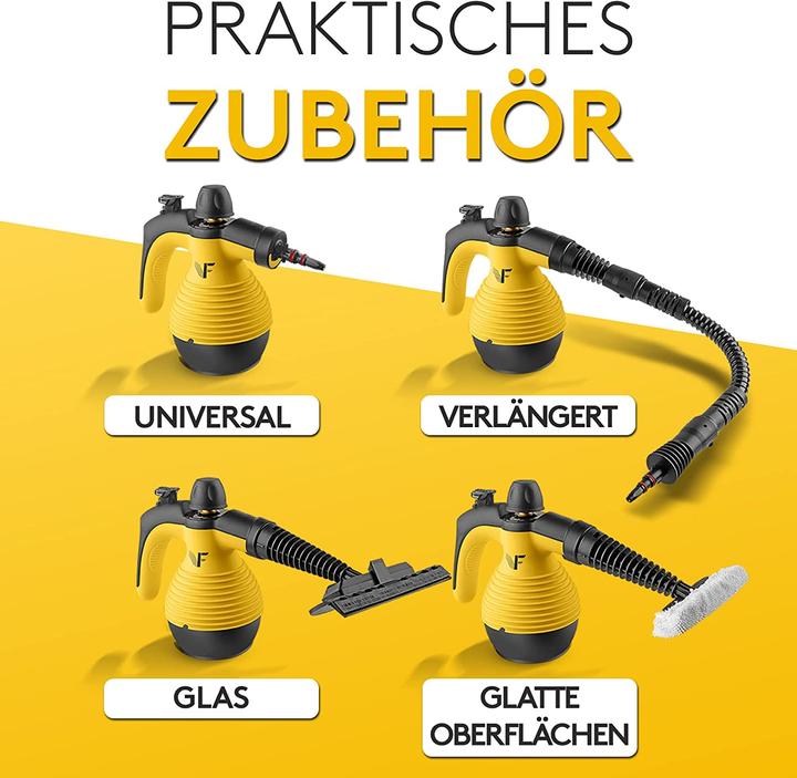 Image du produit Neighbour's Friend Nettoyeur vapeur manuel avec réservoir 350ml (3.50 bar, 1050 W)