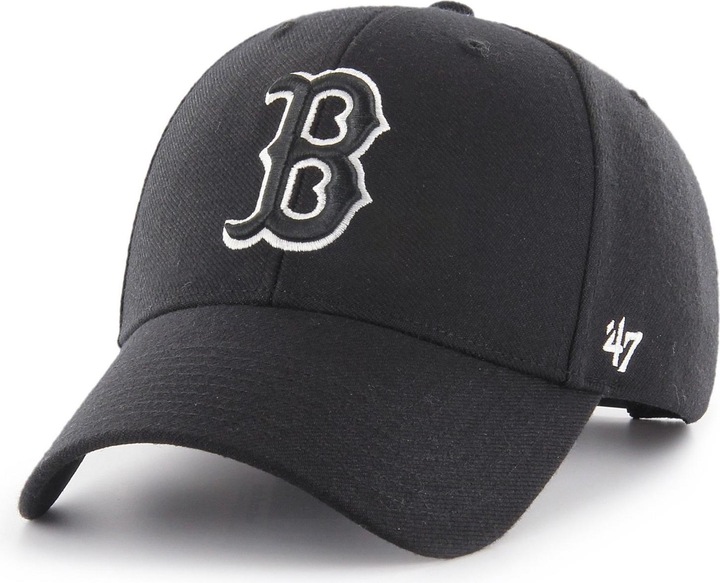 Actual product image 47 Brand MLB black Boston Red Sox MVP Snapback OSFA (One size)