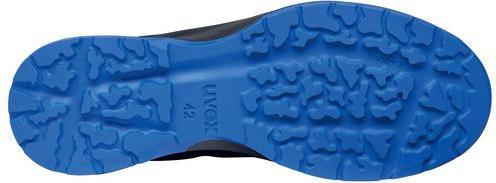 Produktbild Uvex Sports uvex 1 x-craft Halbschuhe S2 68140 schwarz, blau Weite 14 Grösse 35 (S2, 35)