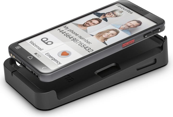 Productafbeelding Emporia SMART 6 Lite, smartphone voor senioren (128 GB, Zwart, 5.58", Enkele SIM, 50 Mpx, 4G)