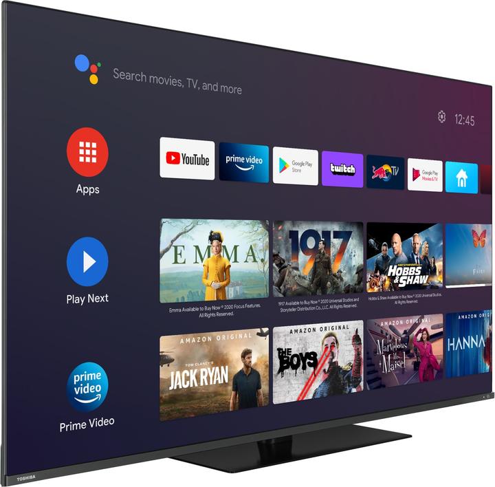 Produktbild Toshiba 55QA7D63DG (55", LED, 4K)