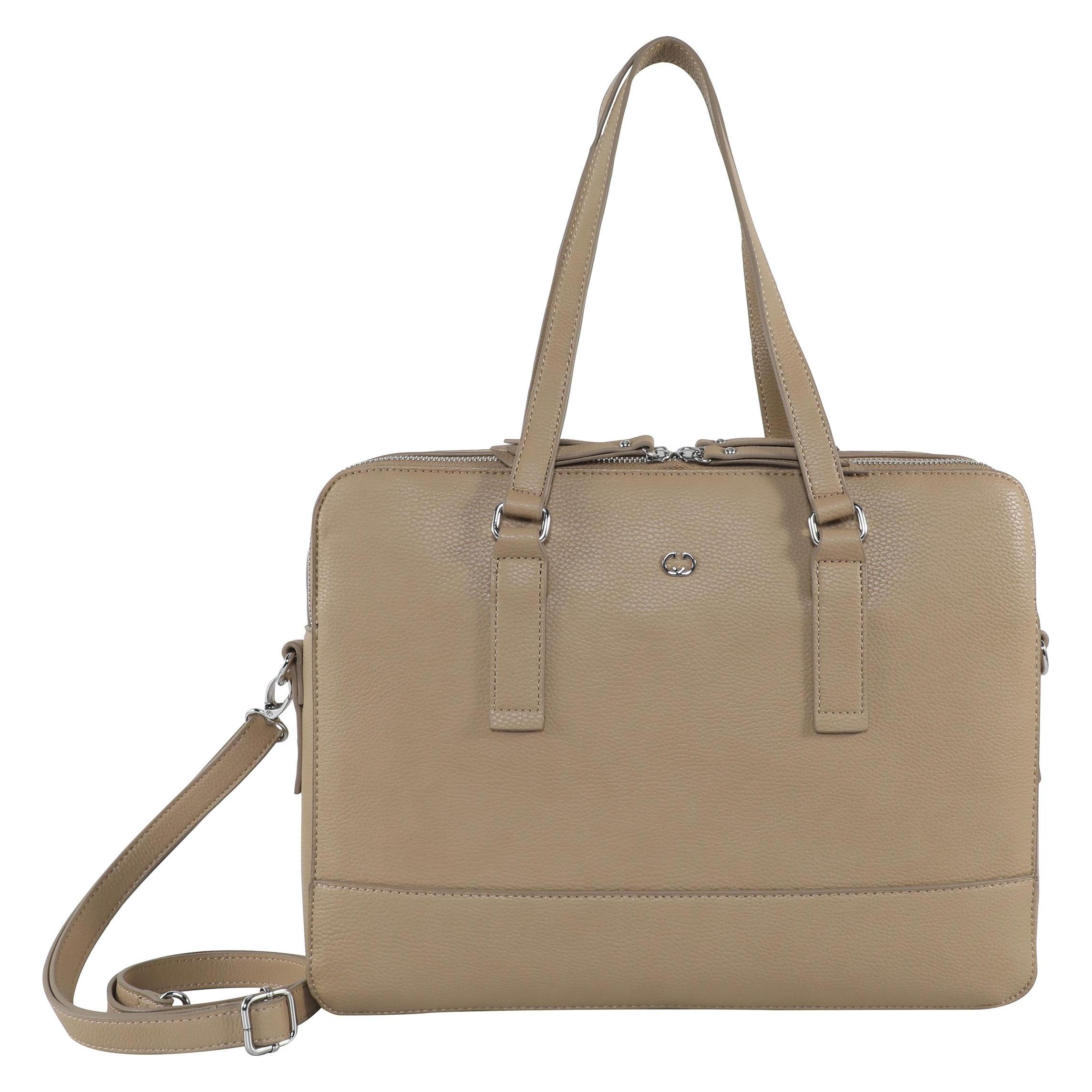 Gerry Weber, Damen, Tasche, Businessshopper Lhz Feel Good, Beige