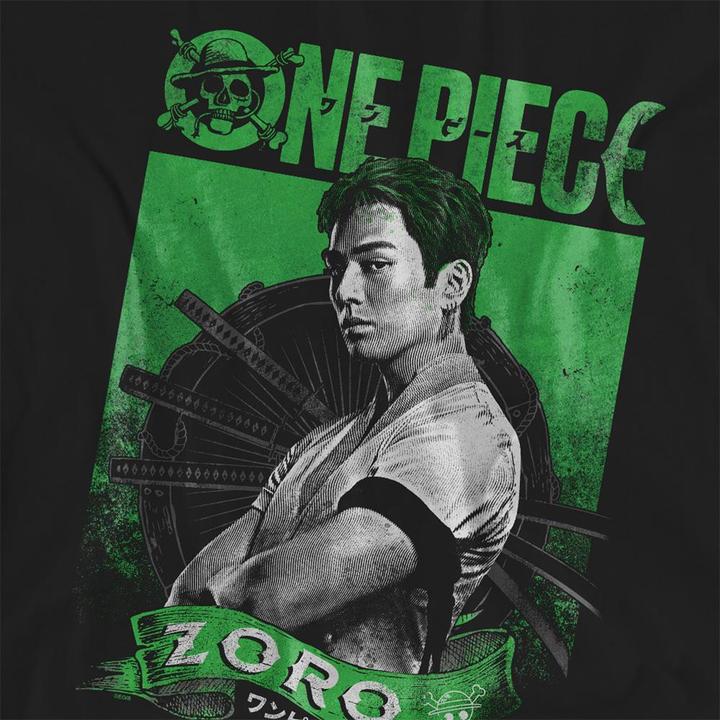 Immagine prodotto One Piece Maglietta Roronoa Zoro Ritratto Donna (M)