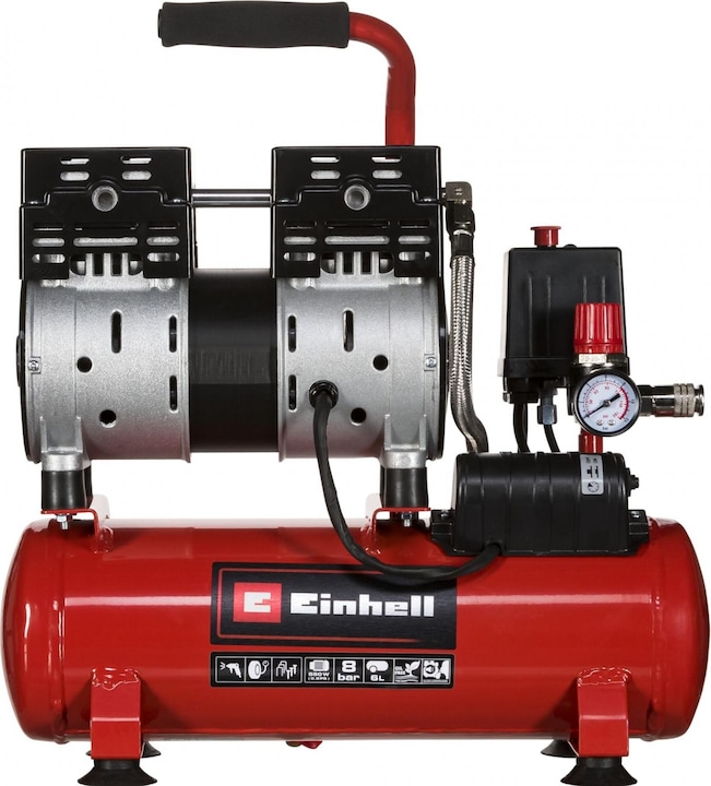 Actual product image Einhell TE-AC 6 Silent (8 bar, 6 l)