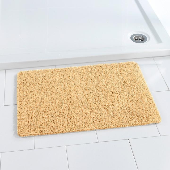 Actual product image Wenko Wellness Duschmatte beige 40 x 60 cm (60 x 40 cm)