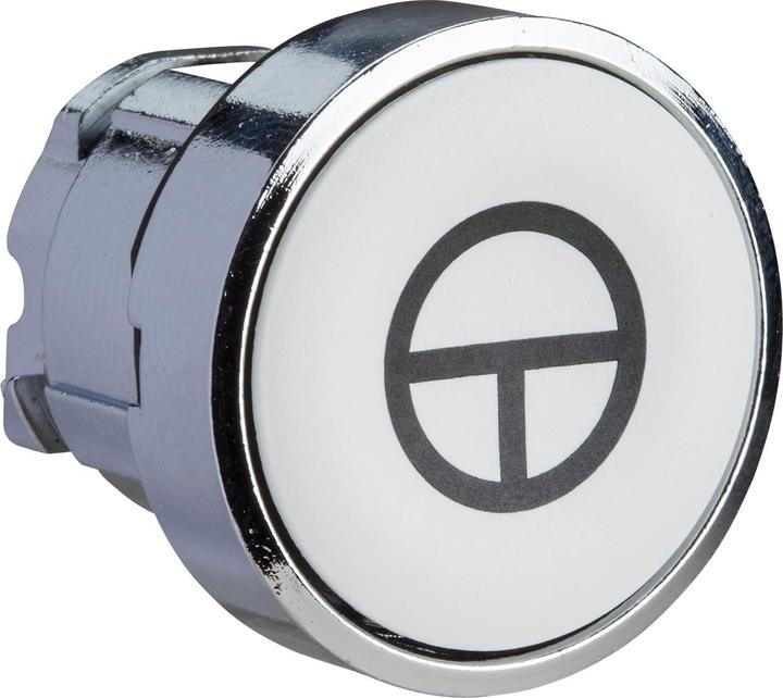 Produktbild Schneider Electric Drucktaster flach weiss 22mm IP66