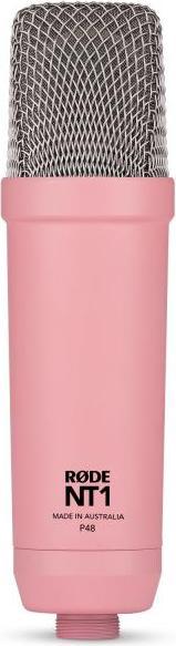 Produktbild RØDE NT1 Signature Pink Studio-Mikrofon mit Stativ