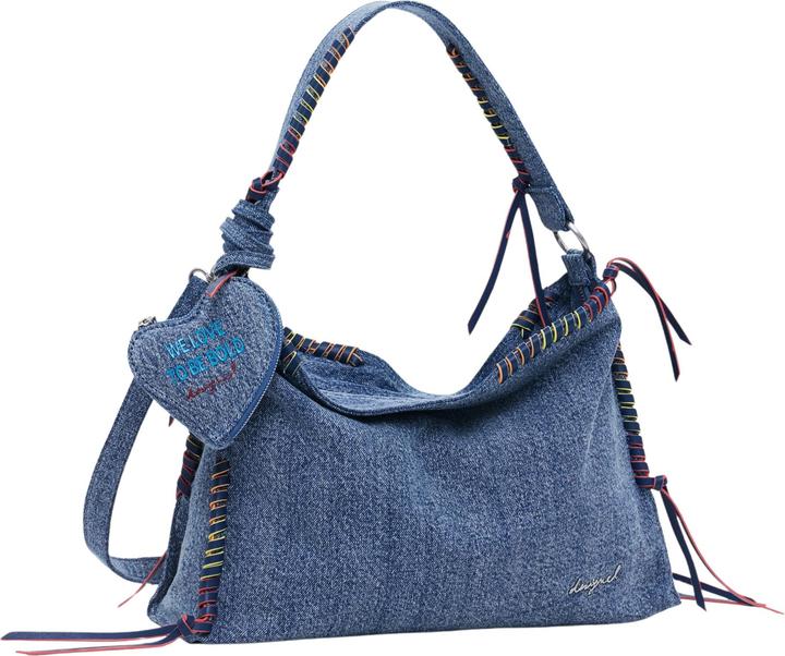 Actual product image Desigual Torio Denim Shoulder Bag