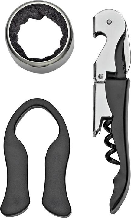 Image du produit Cilio Set à vin PIEMONTE 3pcs (Anneau de goutte, Verseur de vin)
