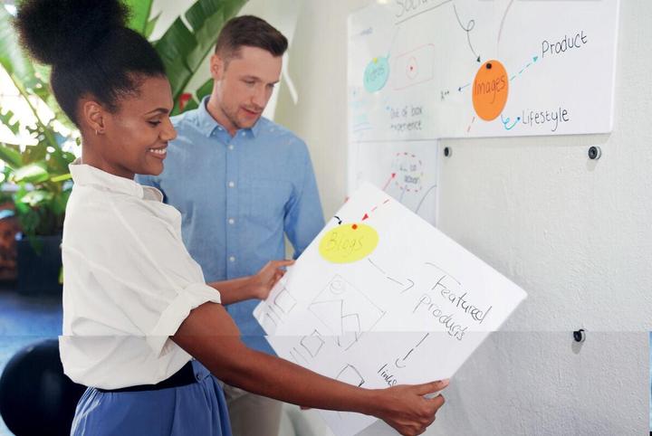 Produktbild Nobo Whiteboard Rahmenlos (60 x 45 cm)