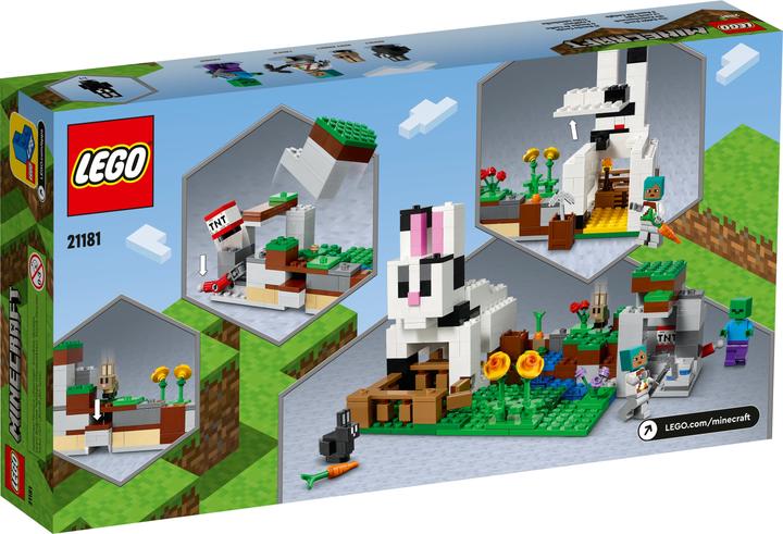 Actual product image LEGO The rabbit ranch (21181, LEGO Minecraft)