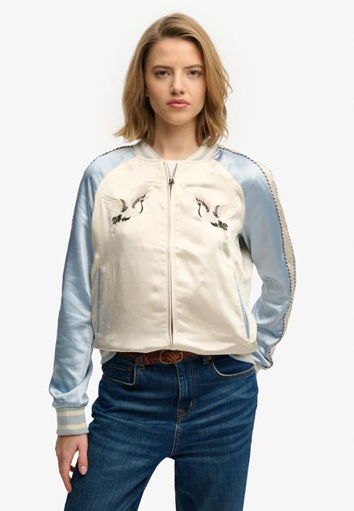 Actual product image Superdry Suikajan Embroidered Bomber Jacket (M)