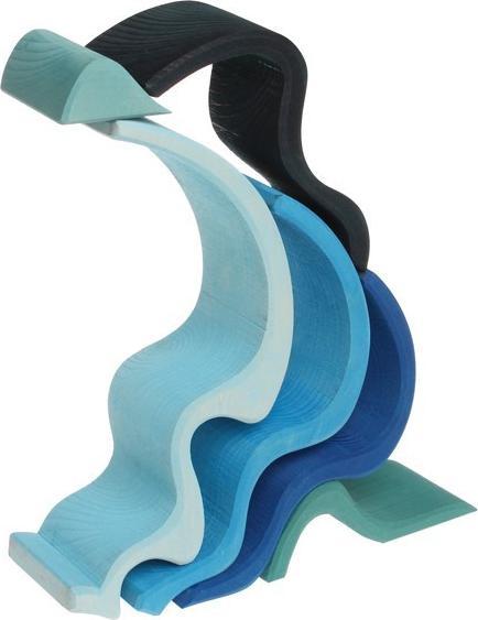 Actual product image Grimm's Water waves (6 pieces)
