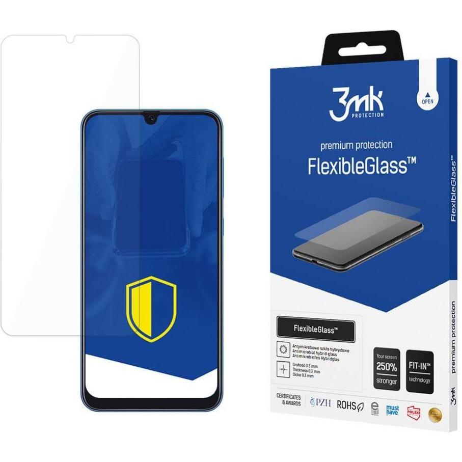 3MK hybrid glass Flexible 2.5D for Samsung Galaxy A10 (1 Stück, Samsung Galaxy A10), Smartphone Schutzfolie, Transparent