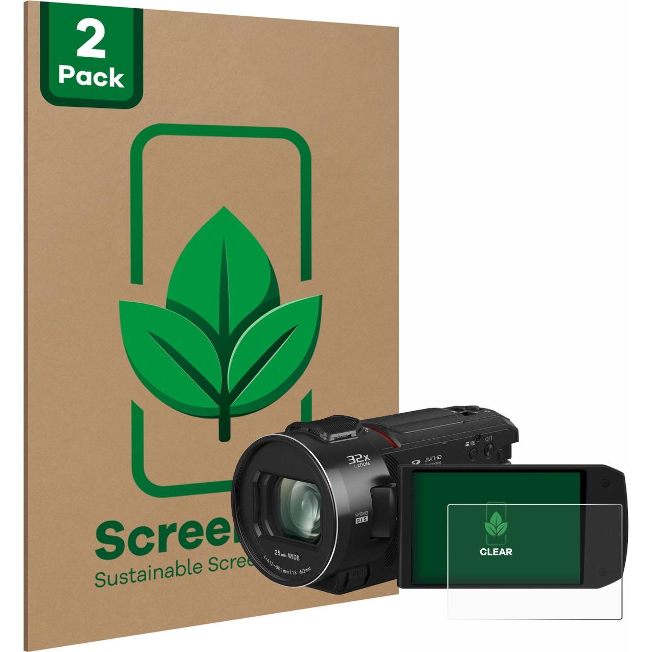 ScreenLeaf Schutzfolie nachhaltiger Displayschutz Displayschutzfolie Folie Klar Transparent (Displayschutz), Kameraschut...