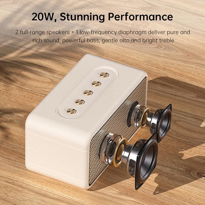 Actual product image Wekome Wireless speaker Bluetooth V5.3 (17 h)