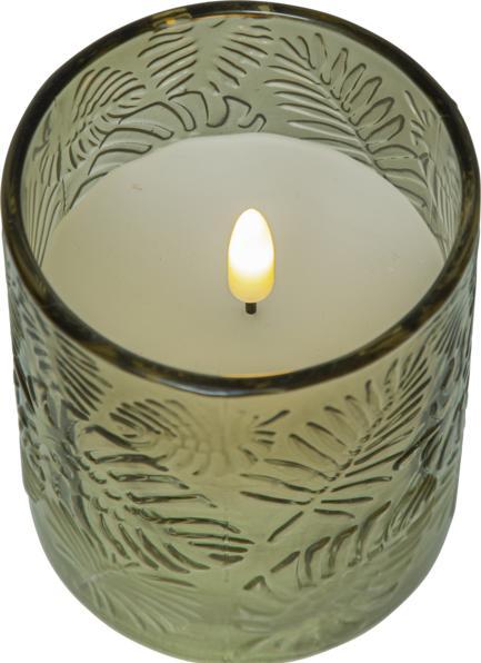 Actual product image Star Trading LED Pillar Candle Flame Leaf (1x)