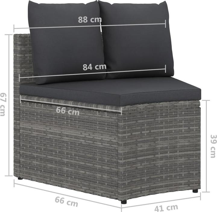 Image du produit vidaXL Garten Lounge Set