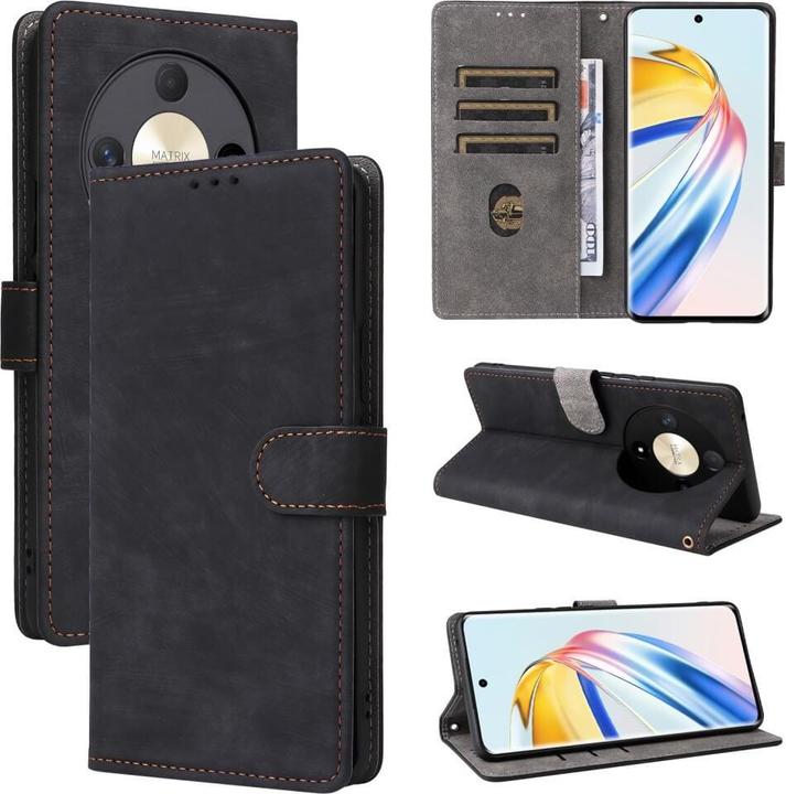 Image du produit Cover-Discount Honor Magic6 Lite - Etui avec bloqueur RFID noir (Honor Magic6 Lite)