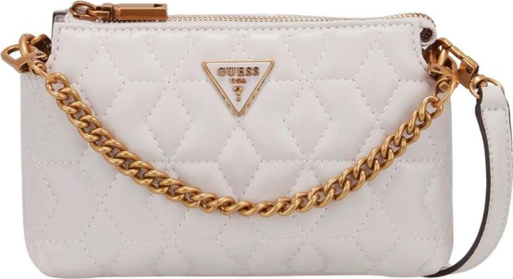 Produktbild Guess Elenia, Mini, Textile Crossbody Bag, Stone, QB867772, For Women