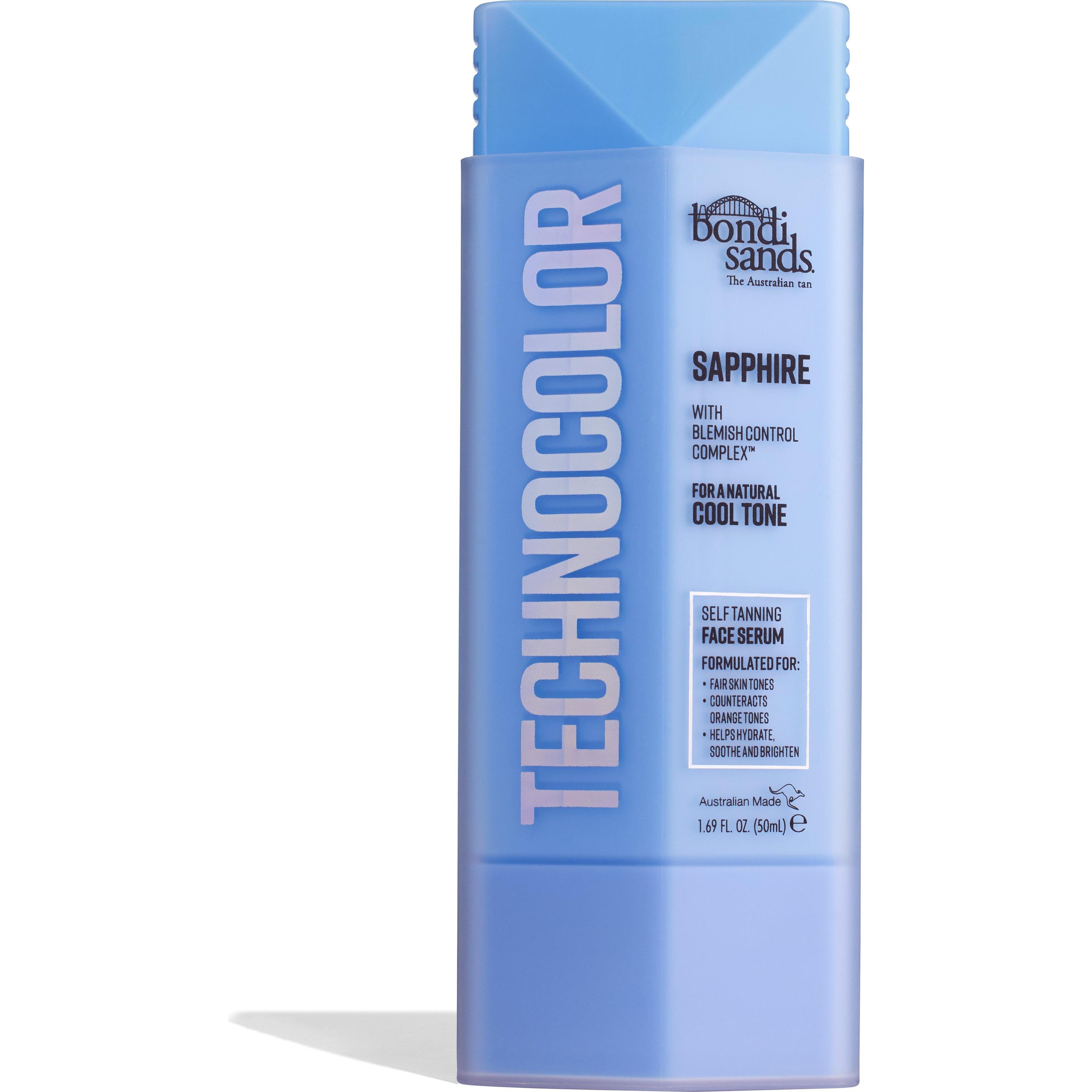 Bondi Sands Technocolor Sapphire Selbstbräuner Gesichtsserum Einfache Anwendung Streifenfreie Fake Tan Enric (Selbstbräunungsserum, 50 ml) (BS125)