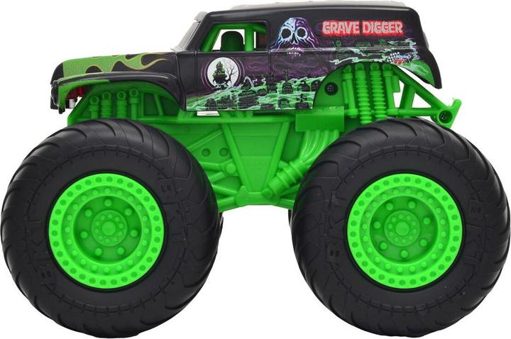 Immagine prodotto Monster Jam - 1:24 Lights & Sounds Truck - Grave Digger
