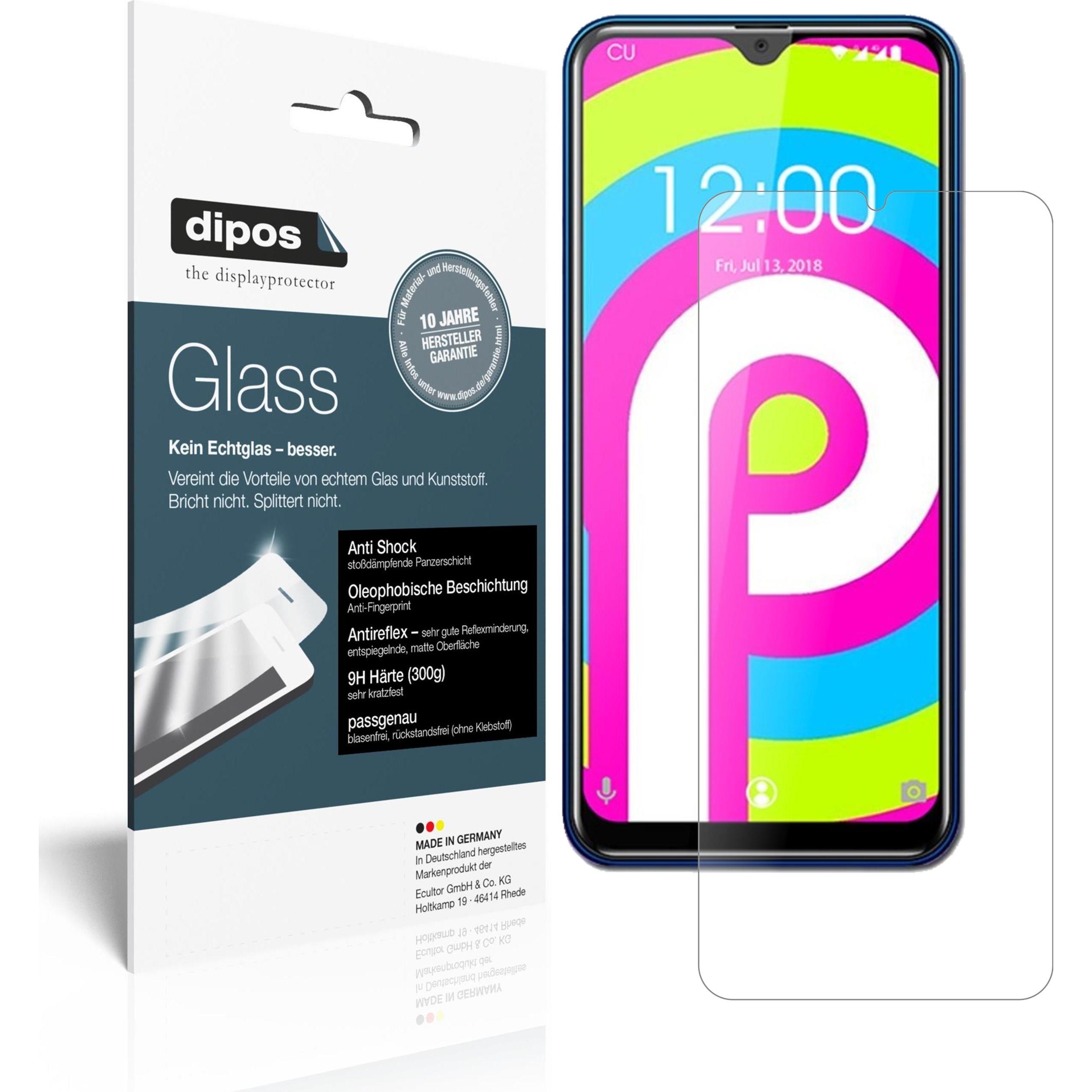 Dipos Displayschutz Anti-Shock (2 Stück, Oukitel C15 Pro), Smartphone Schutzfolie, Transparent