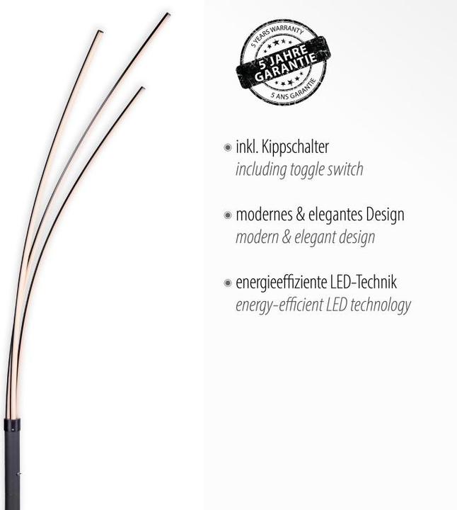 Actual product image famlights Leandra (733 lm)