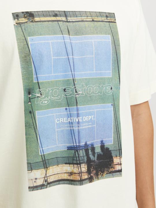 Actual product image Jack & Jones Gedruckt Rundhalsausschnitt T-shirt T-shirt (M)