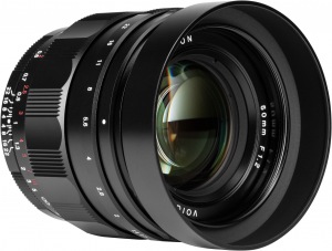 Actual product image Voigtländer Nokton 50 mm / 1.2 asph. black (Sony E, full size)