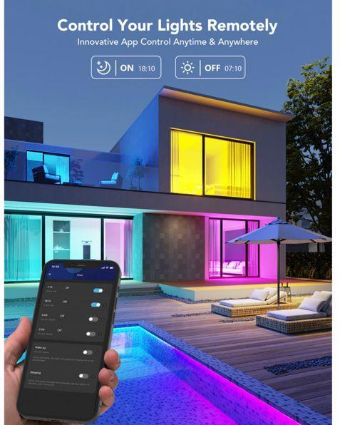 Produktbild Govee Smart Light Bulb (E27, 9 W, 1200 lm, 1 x, F)