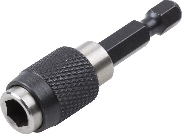 Actual product image wolfcraft wolfcraft 1 bit holder w. quick-change chuck l=52 (52 mm)