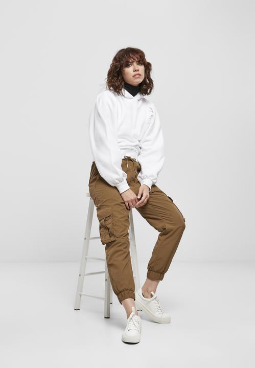 Actual product image Urban Classics Ladies Organic Gathering Batwing Hoody - 13453 (XL)