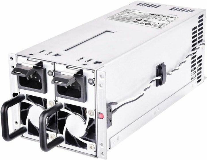 Actual product image Silverstone SST-GM600-2UG V2 redundant 2U power supply - 600 Watt (600 W)