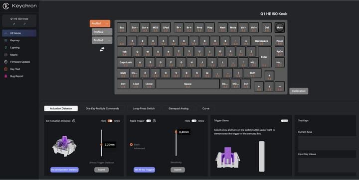Produktbild Keychron Q1 HE (Schweiz, Kabelgebunden, Kabellos)