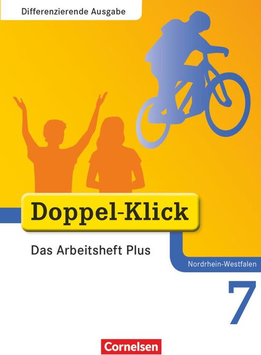 Produktbild Doppel-Klick 7. Schuljahr. Differenzierende Ausgabe. Arbeitsheft plus. NW (Deutsch, Dirk Hergesell, Grit Adam, Jutta Schindler, Kathleen Breitkopf, Ulrich Deters, Werner Bentin, Werner Roose, 2010)