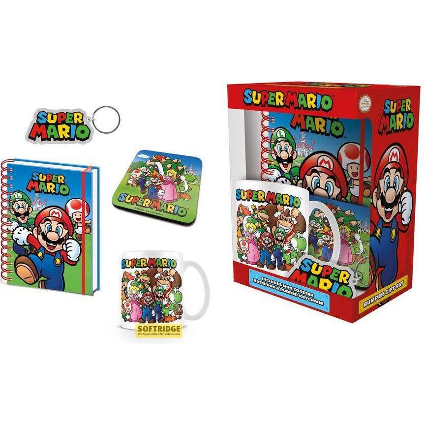 Thumbnail - Pyramid, Tasse, Super Mario: Evergreen - Geschenkbox (300 ml, 4 x)