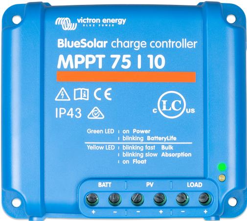 Actual product image Victron Energy BlueSolar MPPT 75/10